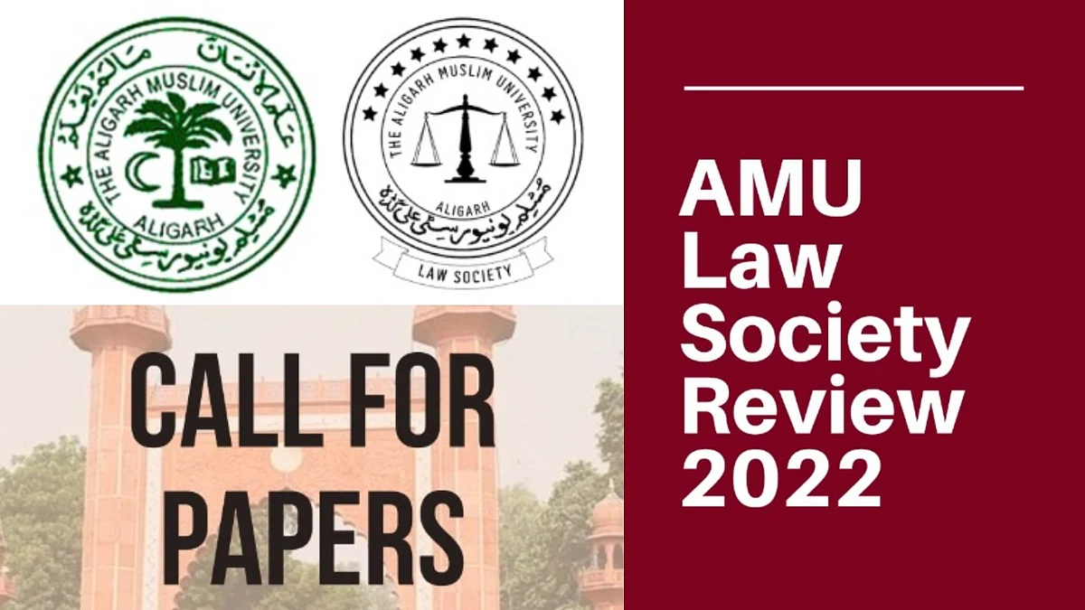 Call for Papers: AMU Law Society Review 2022 (Submit by 15 Feb)