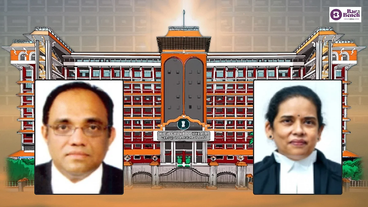 Justice PB Suresh Kumar and Justice CS Sudha with Kerala High Court