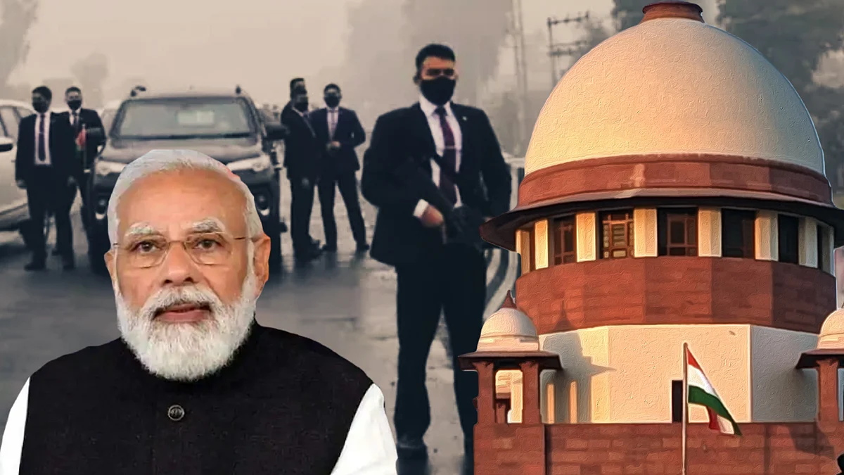 PM Modi security lapse, Supreme Court