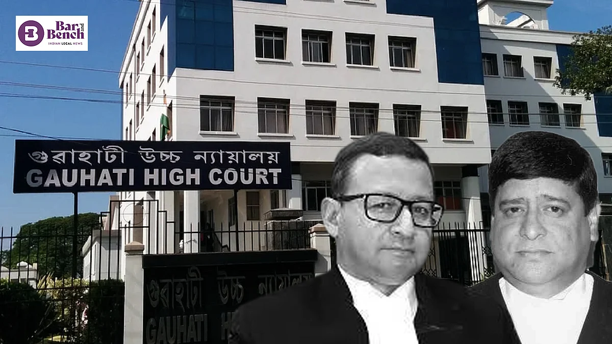 Justice Soumitra Saikia and Chief Justice Sudhanshu Dhulia, Gauhati High Court
