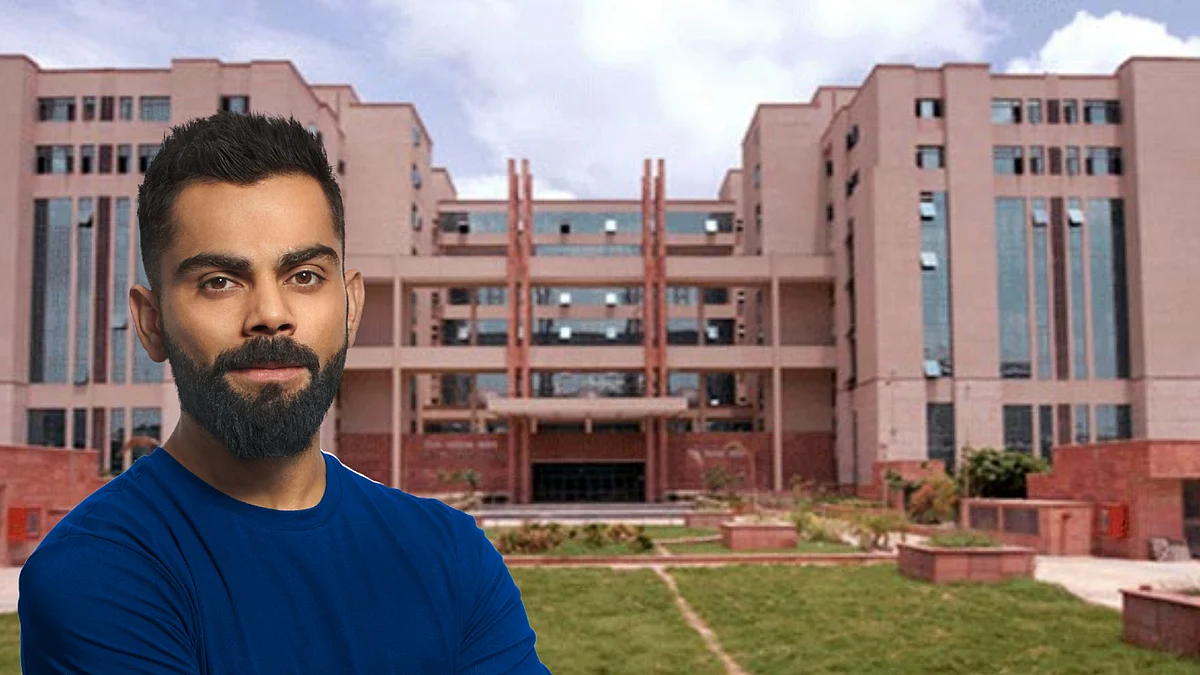 Virat Kohli and Saket Court