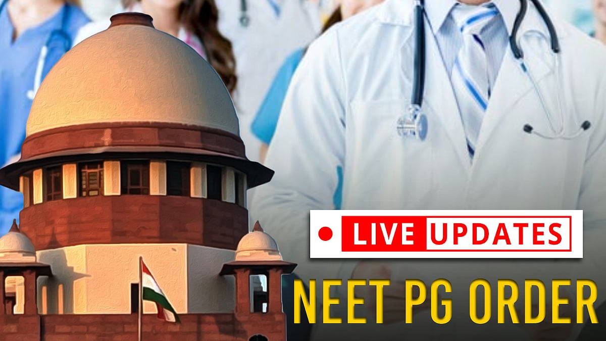 NEET PG counselling Supreme Court order: LIVE UPDATES - Vimarsana News