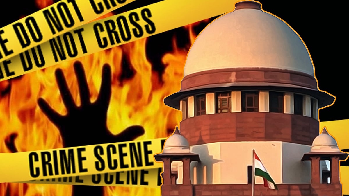 Man tries to immolate himself outside Supreme Court - Vimarsana News
