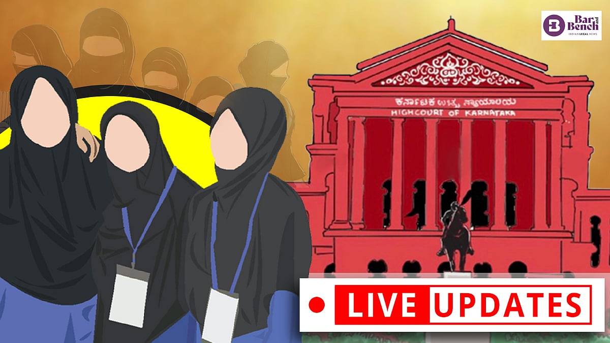 [Hijab ban] Petitions by Muslim girl students: LIVE UPDATES from Karnataka High Court - Vimarsana News