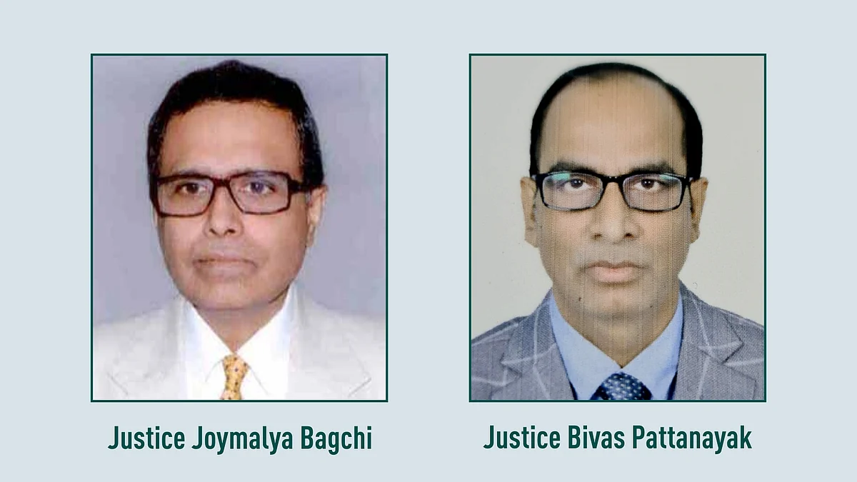 Justice Joymalya Bagchi and Justice Bivas Pattanayak