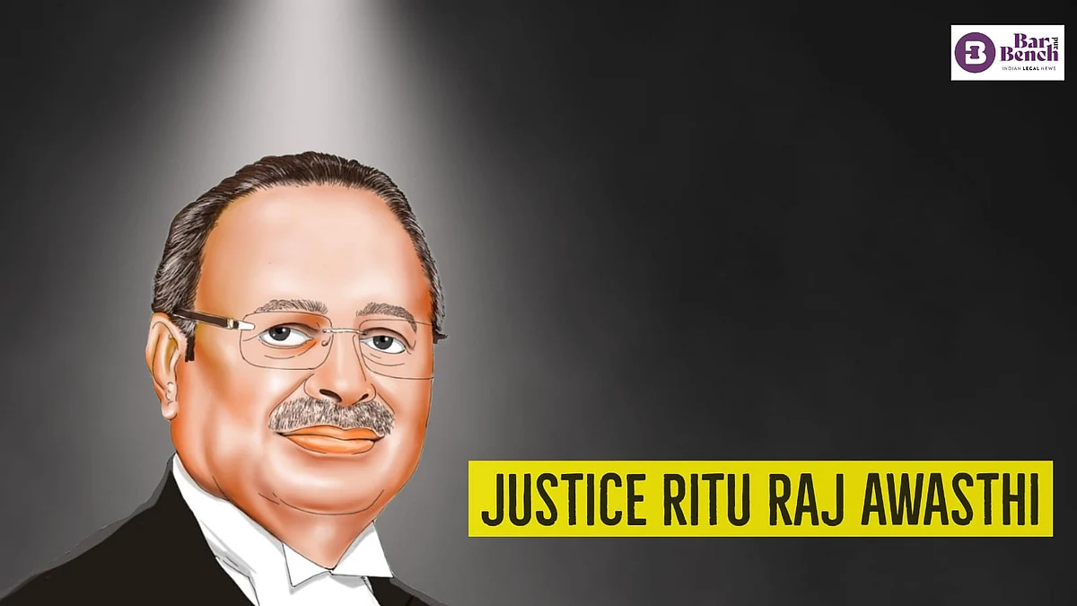 Karnataka High Court Chief Justice Ritu Raj Awasthi