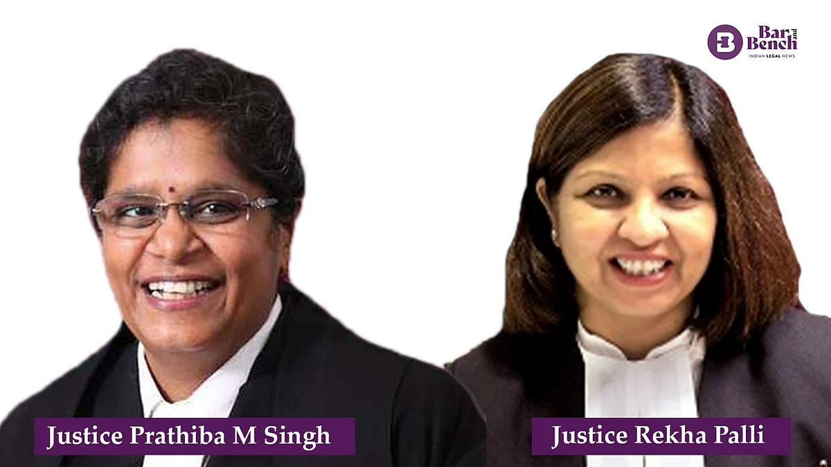 Justice Prathiba M Singh,rekha palli