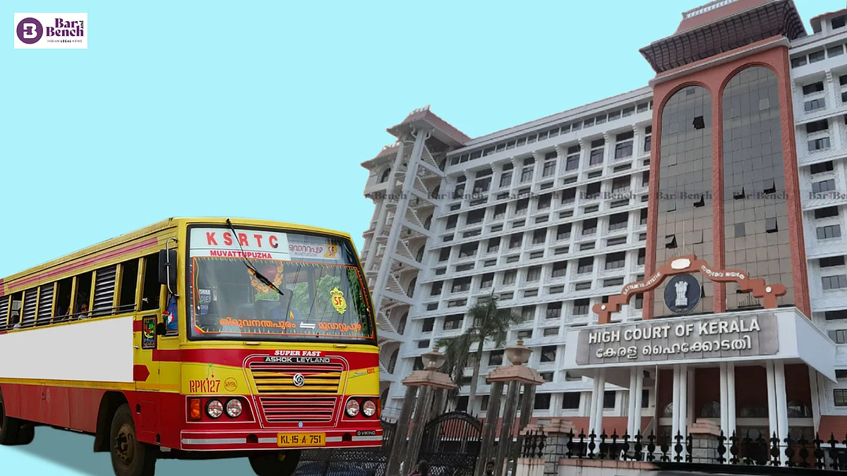 Kerala HC, KSRTC bus
