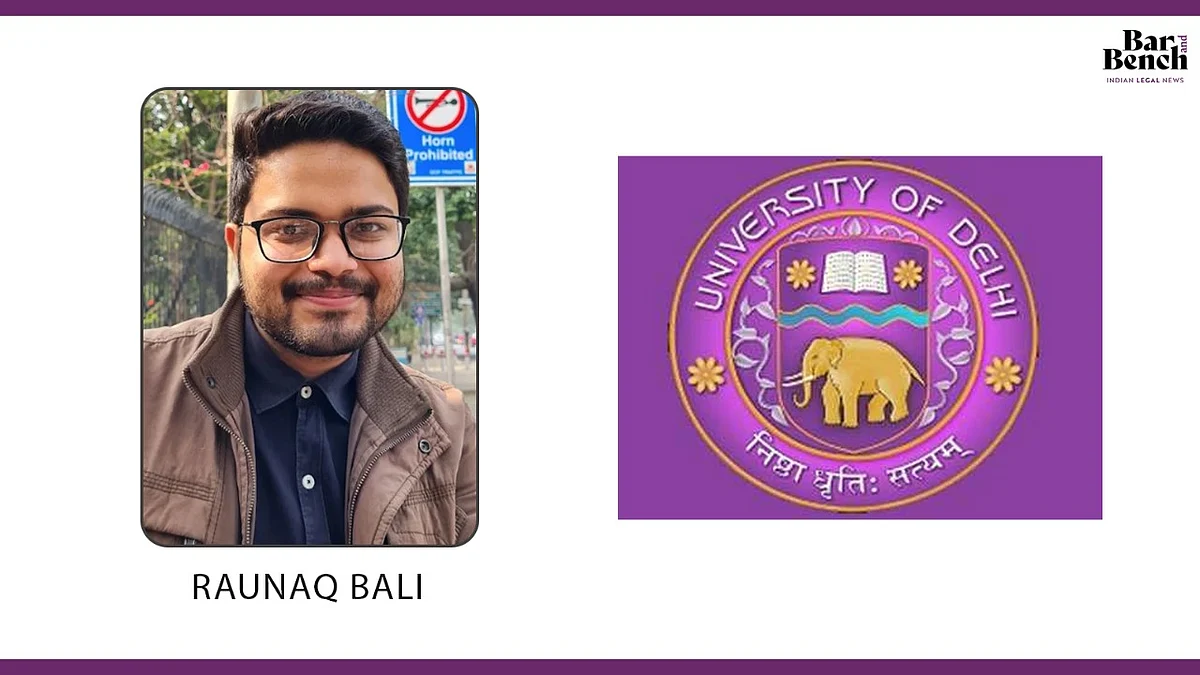 Know your Campus Ambassador: Raunaq Bali, Faculty of Law, University of Delhi