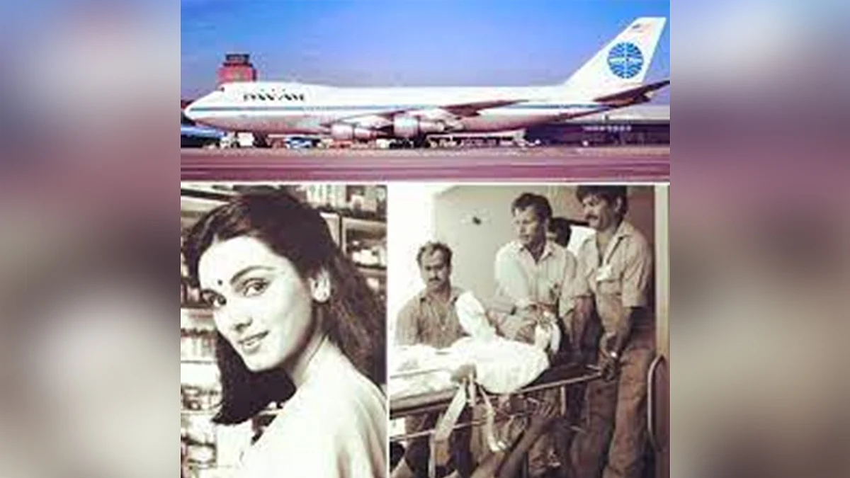 Pan Am plane and Neerja Bhanot