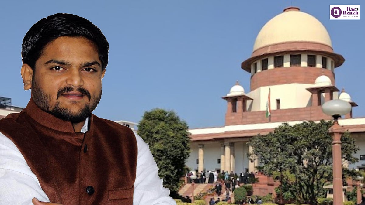 Supreme Court stays conviction of Congress leader Hardik Patel in riots case - Vimarsana News
