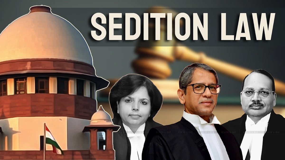 [Sedition challenge] Supreme Court directs Central government to file response by this week; case listed for final disposal on May 5 - Vimarsana News