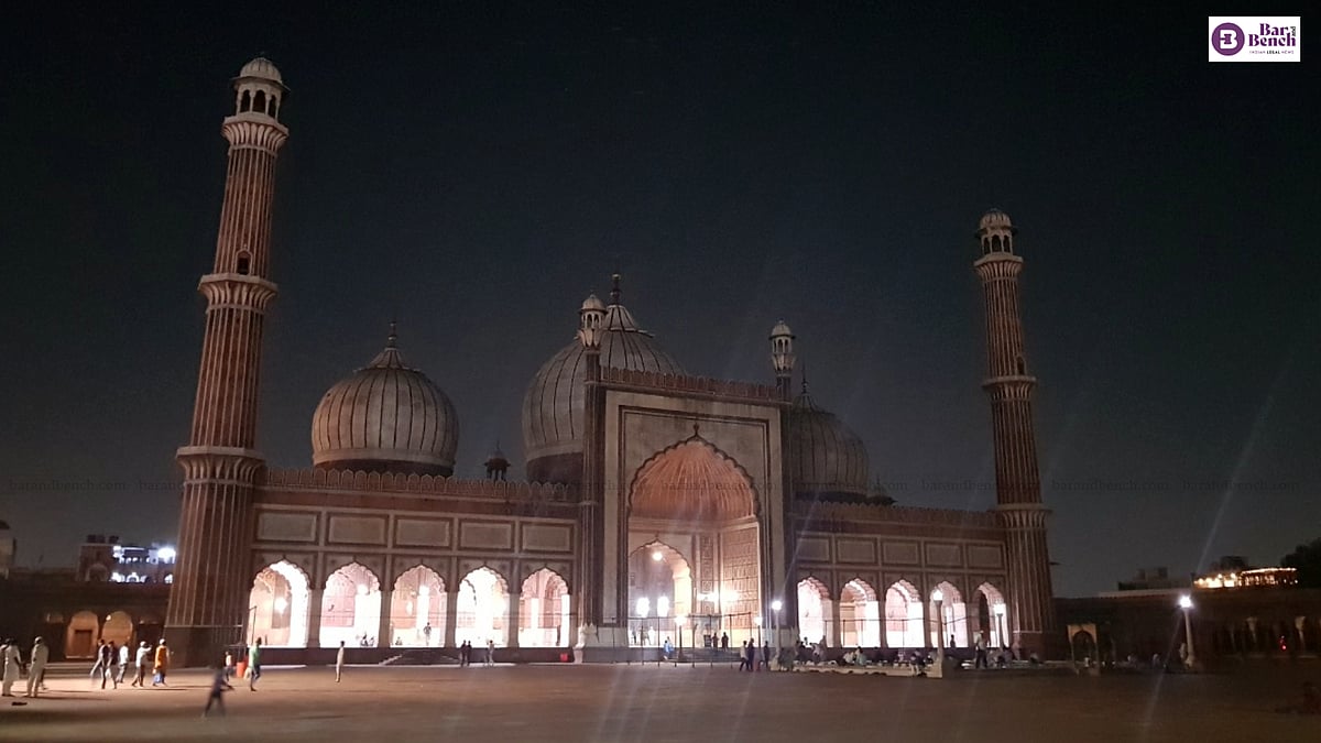 Delhi High Court orders ASI to stop illegal construction around Jama Masjid, Old Delhi's walled city - Vimarsana News