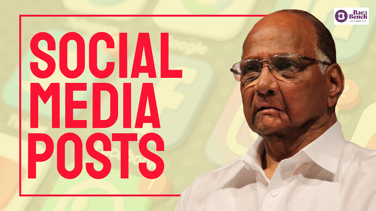 [Tweet targeting Sharad Pawar] Bombay High Court refuses immediate relief to 22-year-old - Vimarsana News