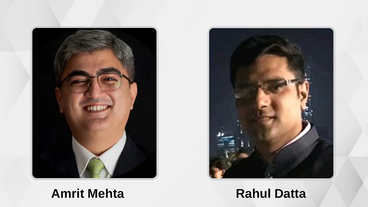 Amrit Mehta and Rahul Datta