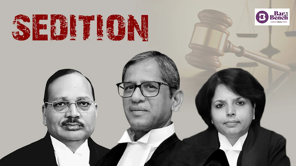 CJI NV Ramana hima Kohli and Surya Kant and sedition.