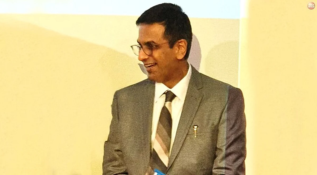 Justice DY Chandrachud at the event