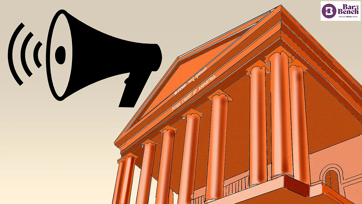 Karnataka HC, loudspeakers