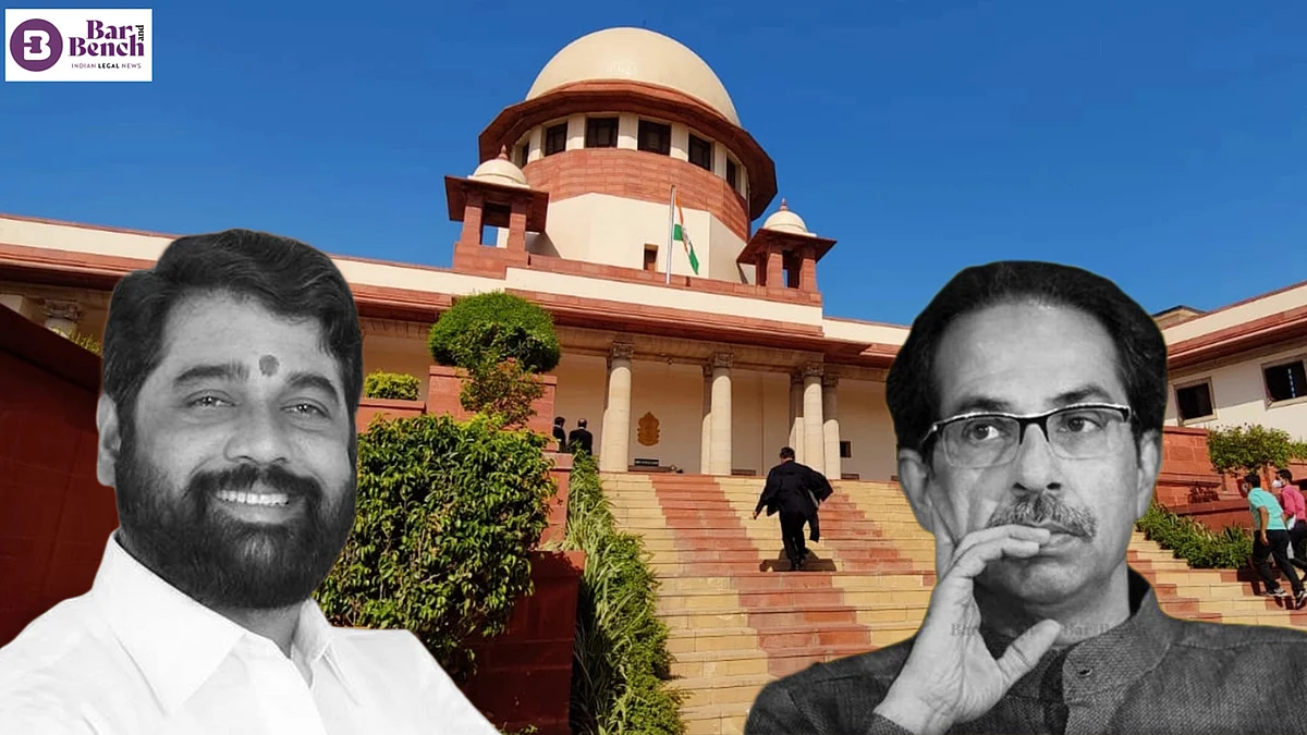Eknath Shinde, Uddhav Thackeray and Supreme Court