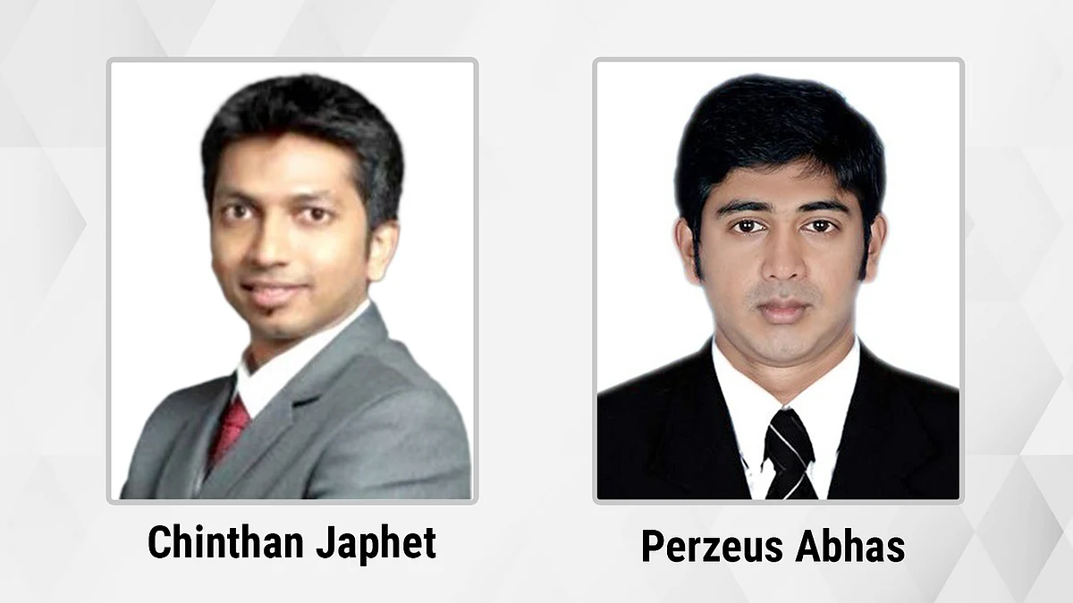 Chinthan Japhet and Perzeus Abhas