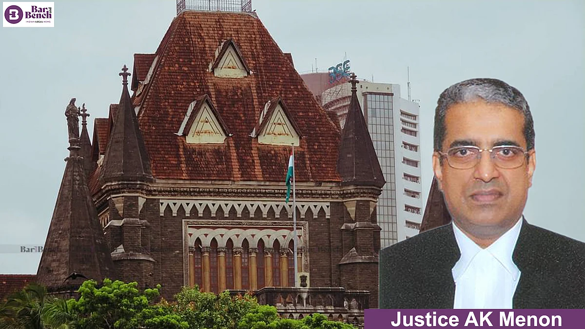 Justice AK Menon and Bombay High Court