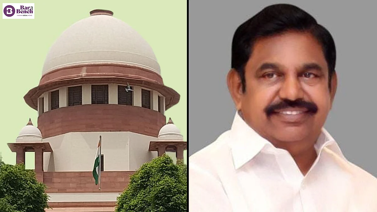 Edappadi K Palaniswami and Supreme Court