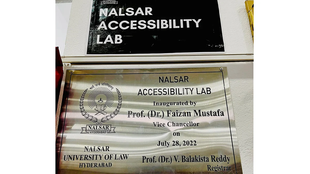 NALSAR Accessibility Lab launch