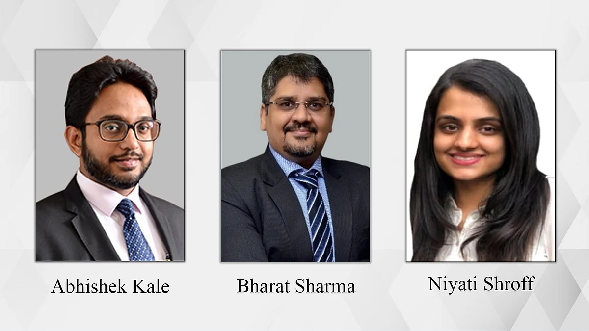 Abhishek Kale, Bharat Sharma and Niyati Shroff