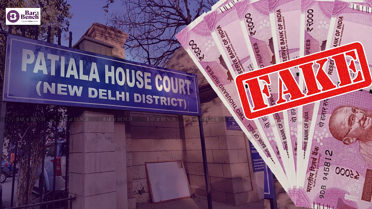 Patiala house court, fake currency