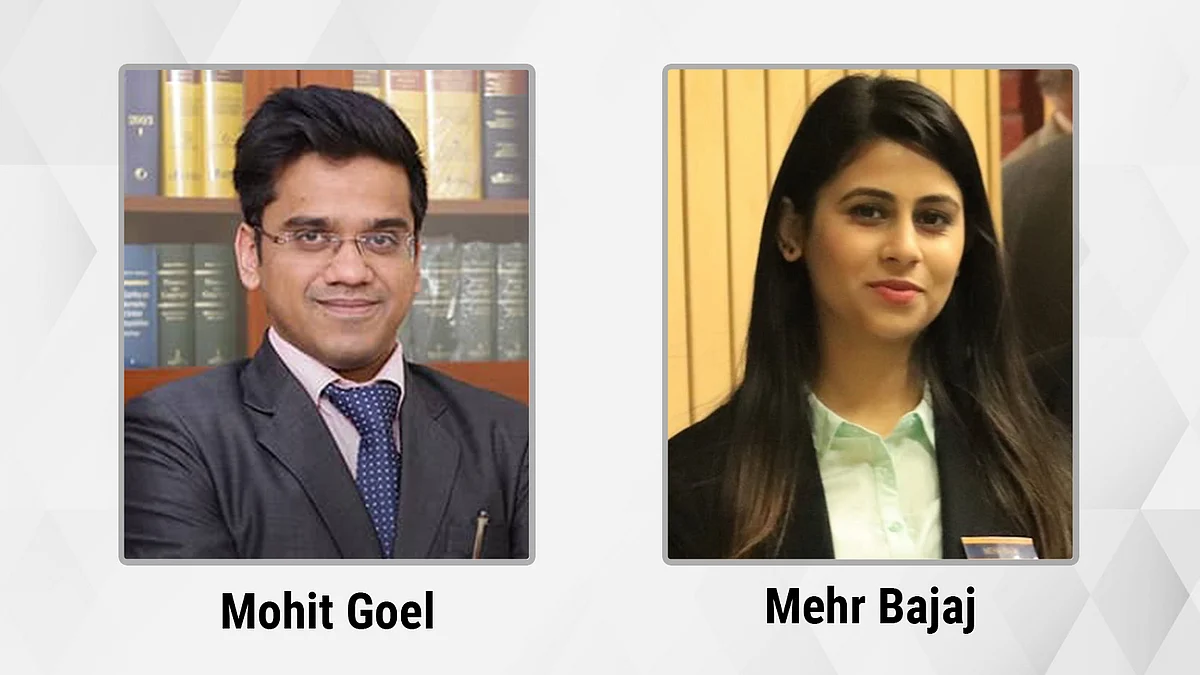Mohit Goel and Mehr Bajaj