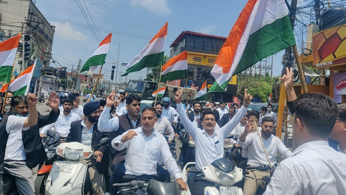 Jammu Lawyers strike