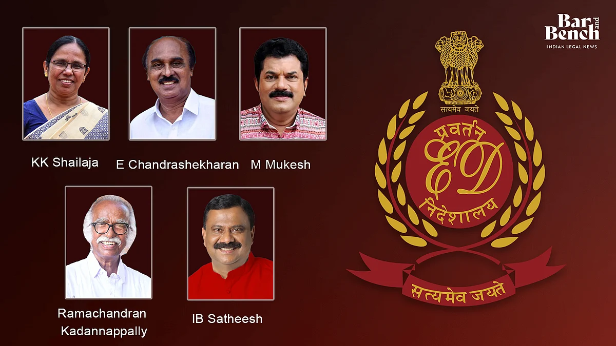KK Shailaja , E Chandrashekharan, M Mukesh, Ramachandran Kadannappally, IB Satheesh and Enforcement Directorate