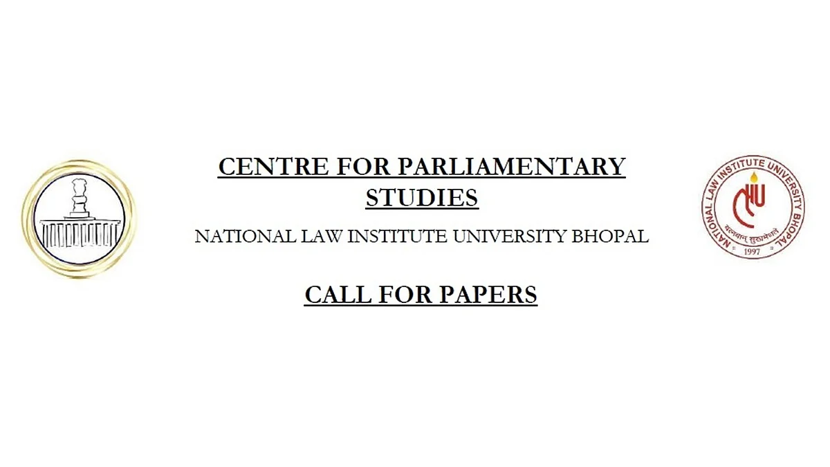 Call for Papers: NLIU Journal for Legislative Drafting and Parliamentary Research (JLDPR)