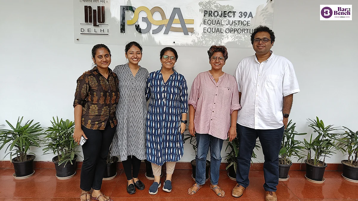 From left to right: CP Shruti, Pratiksha Basarkar, Shreya Rastogi, Maitreyi Misra and Dr Anup Surendranath