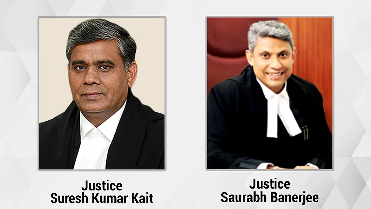 Justice Suresh Kumar Kait and Justice Saurabh Banerjee