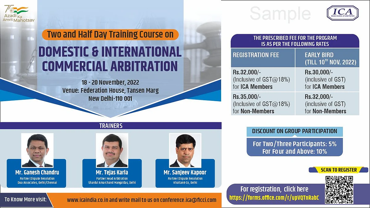 Domestic and International commercial arbitration