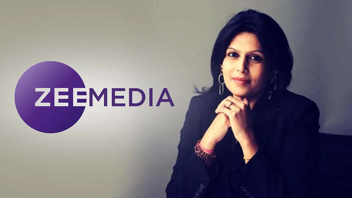 Palki Sharma with Zee Media