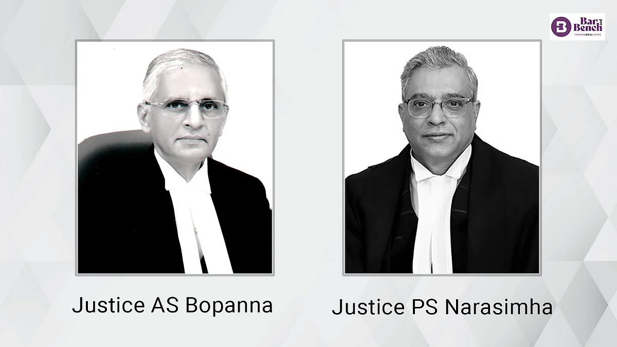 Justice AS Bopanna and Justice Pamidighantam Sri Narasimha