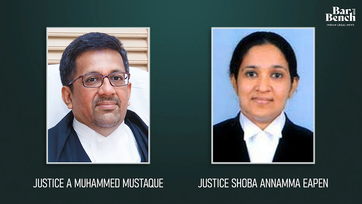 Justice A Muhammed Mustaque, Justice Shoba Annamma Eapen
