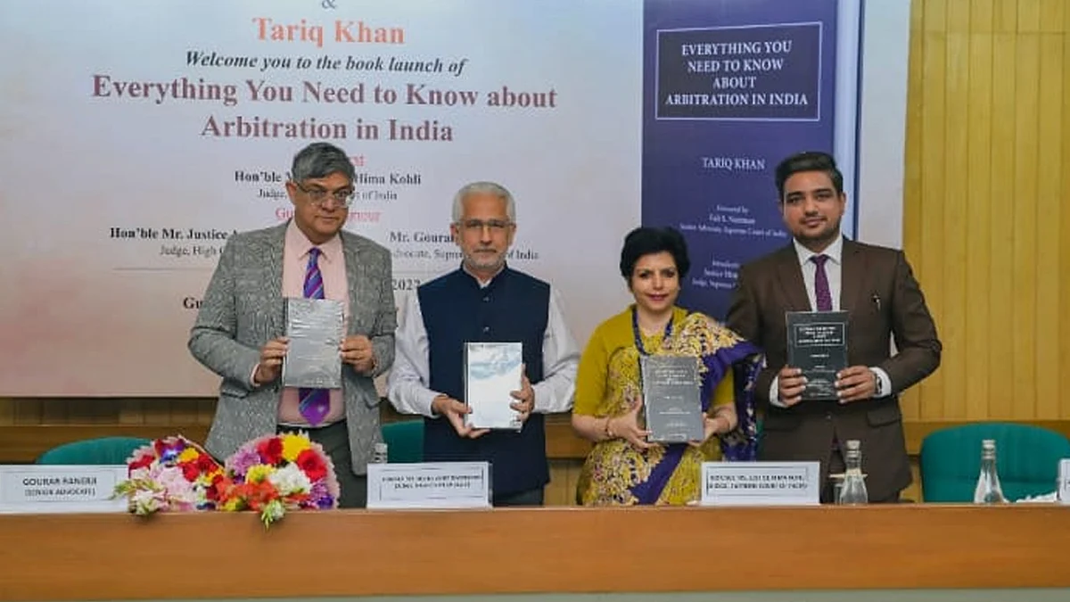 Tariq Khan book launch