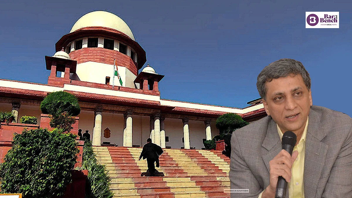 Senior Adv Shyam Divan and Supreme Court