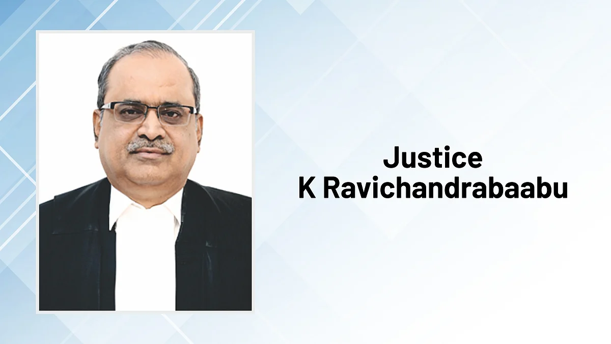 Justice K Ravichandrabaabu