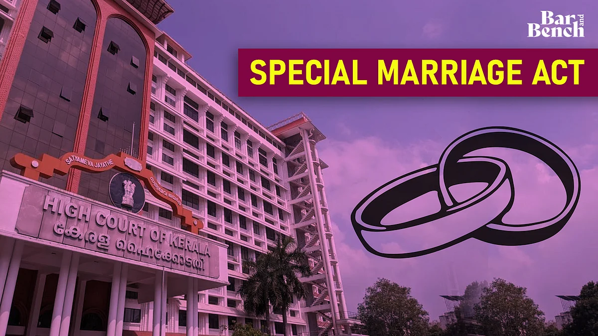 Kerala HC, Special Marriage Act