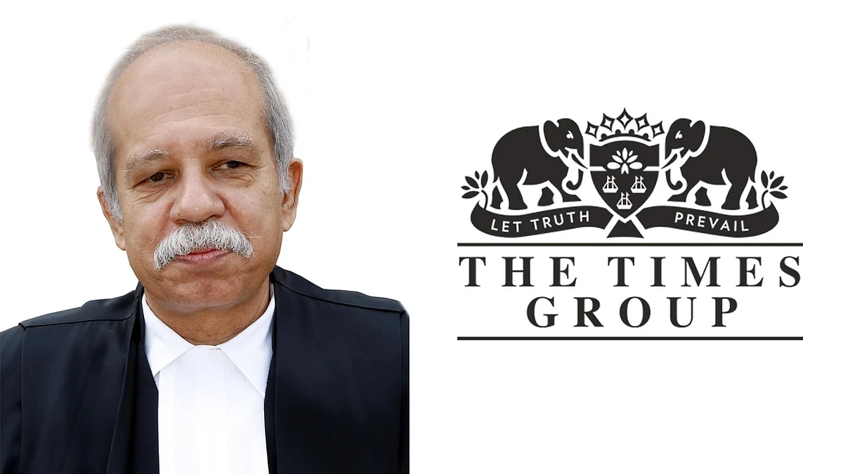 Retired judge Justice Akil Kureshi with Times Group
