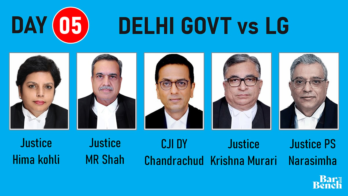 [Delhi government vs LG - Day 5] Supreme Court reserves judgment - Vimarsana News