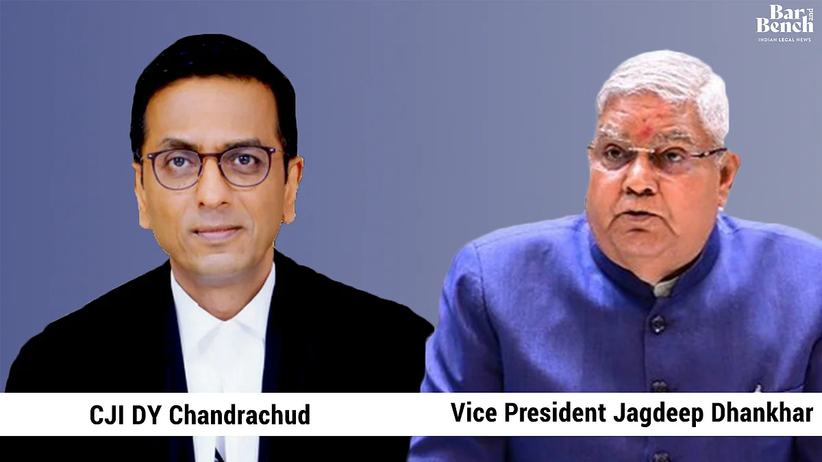 CJI DY Chndrachud ,Vice President Jagdeep Dhankhar