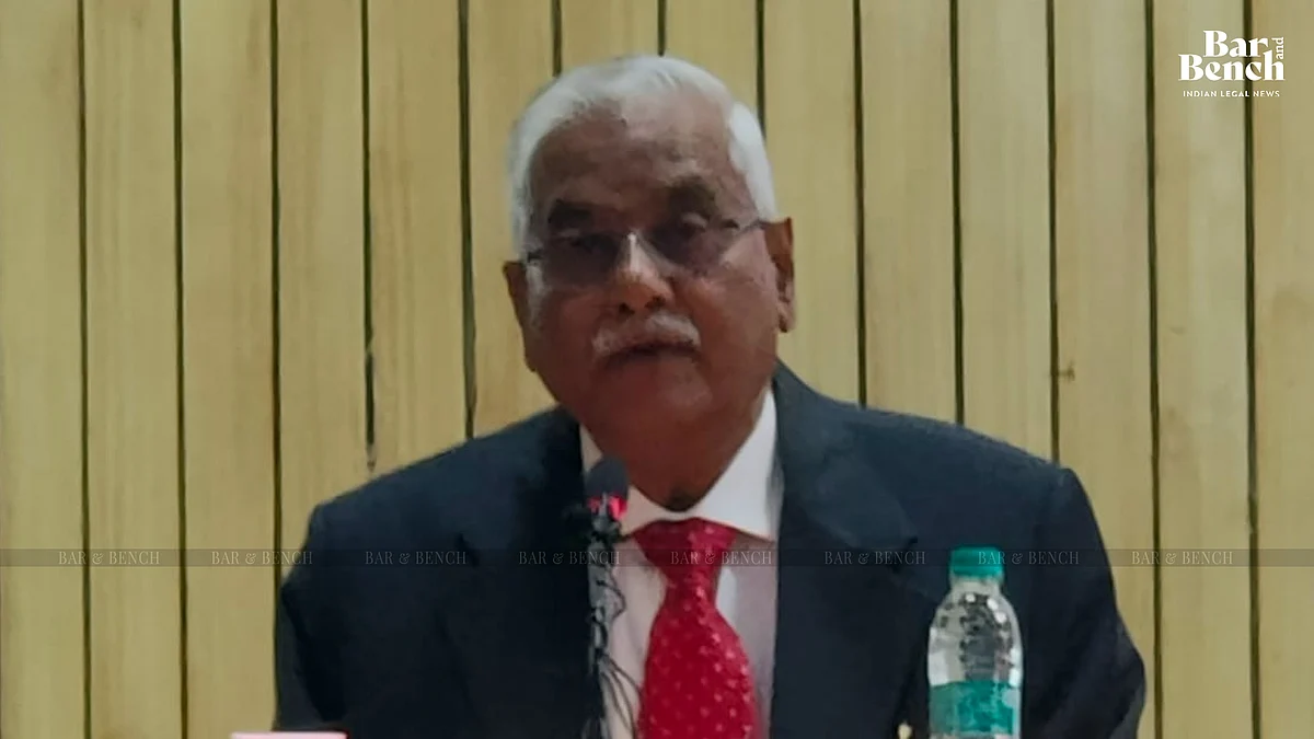 Former Supreme Court judge Justice V Gopala Gowda