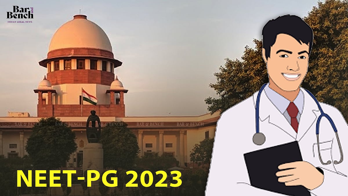 [BREAKING] Supreme Court refuses to postpone NEET PG 2023 - Vimarsana News