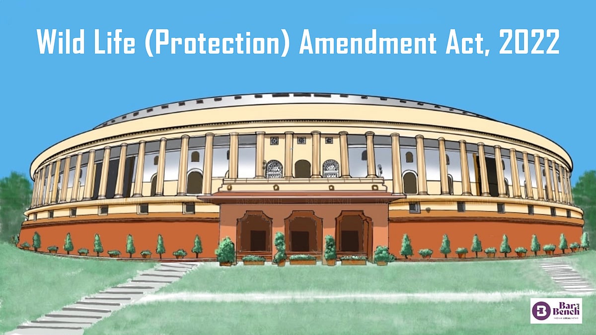 Wild Life (Protection) Amendment Act, 2022 to come into force from April 1, 2023 - Vimarsana News