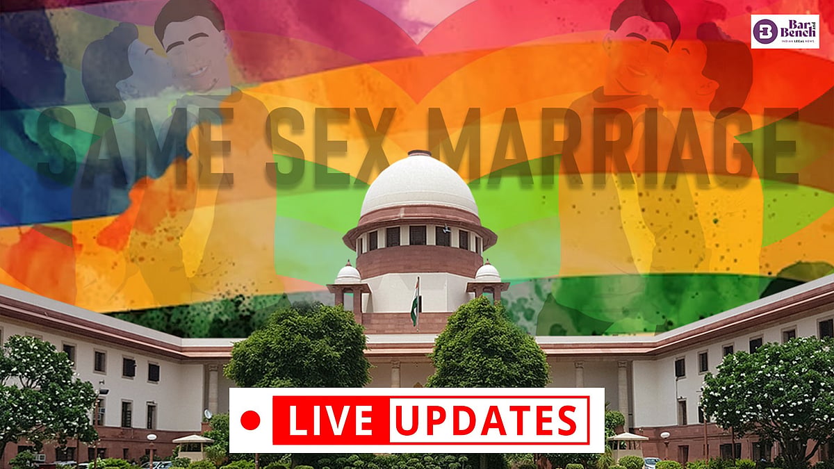 Same-sex marriage case: LIVE UPDATES from Supreme Court - Vimarsana News